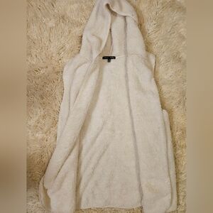 Cozy White Hooded Jacket